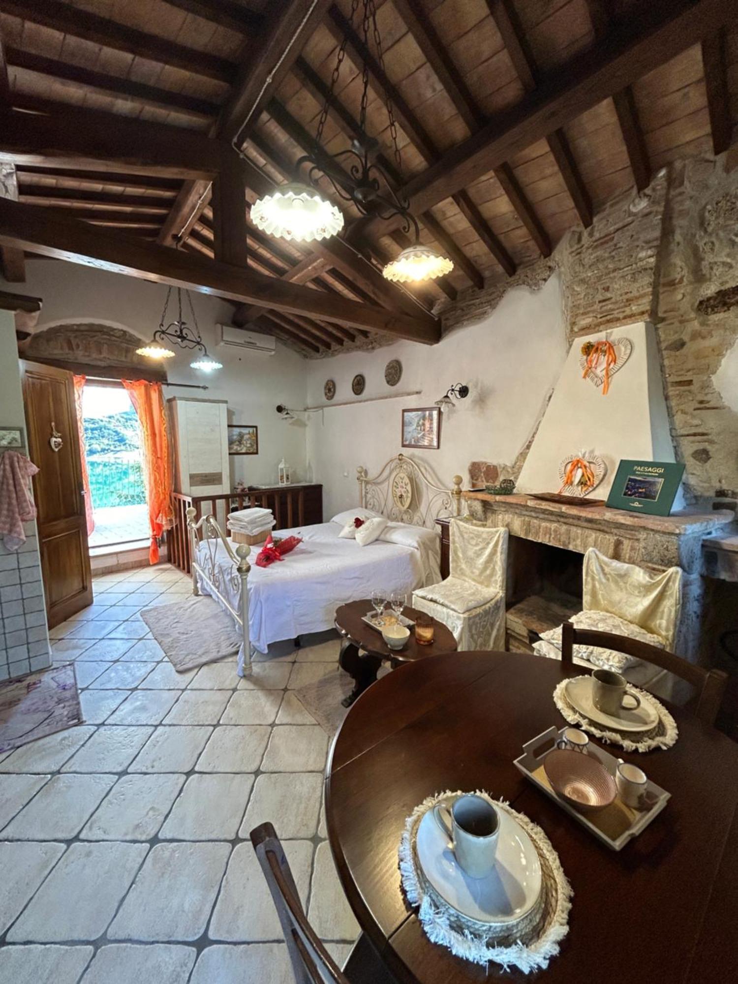 B&B La Casetta Sul Lago Colle di Tora Eksteriør bilde